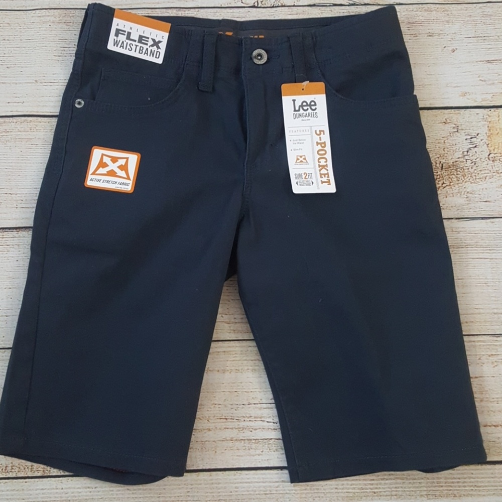 New Lee Dungaree Shorts
